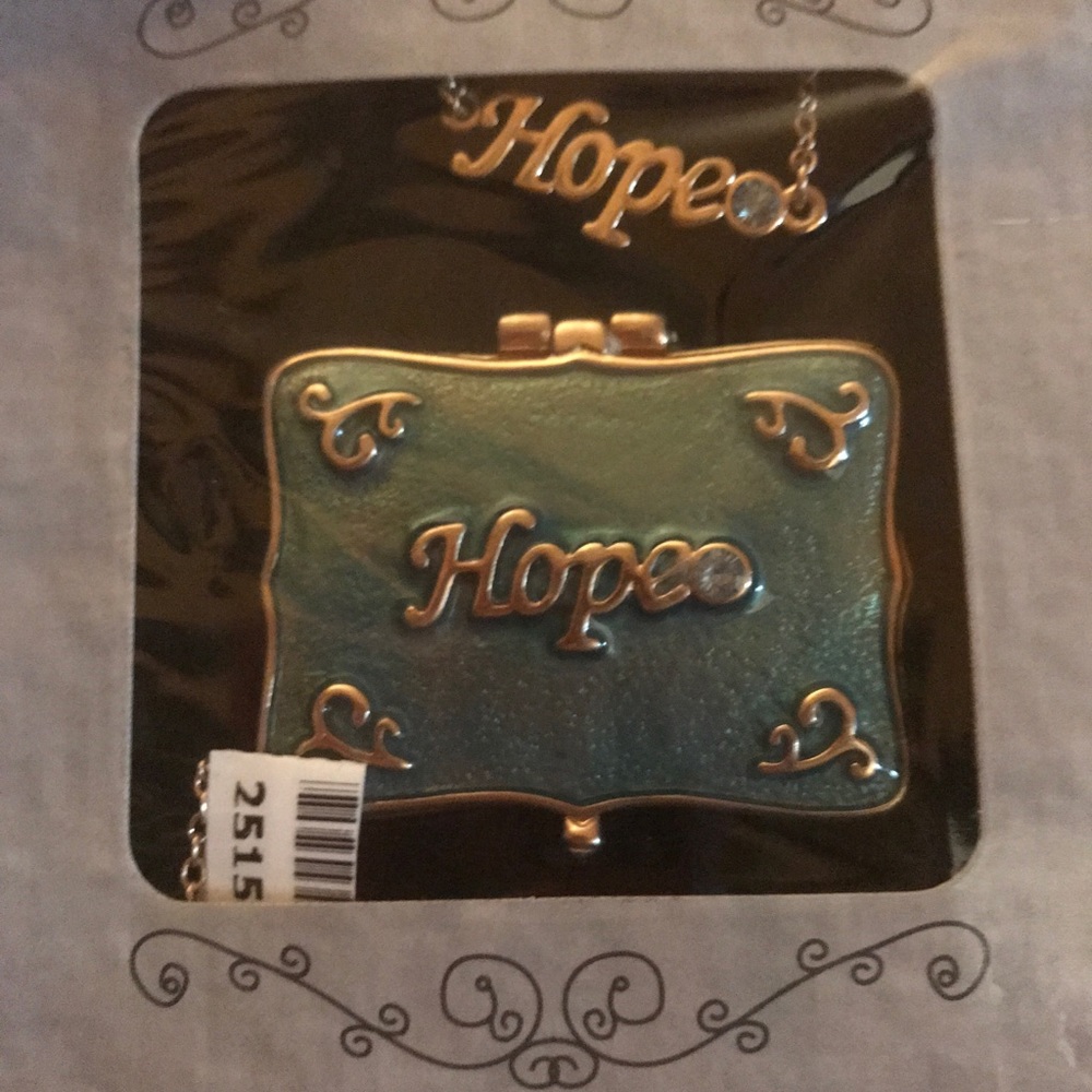 Hope Necklace and Trinket Box Set